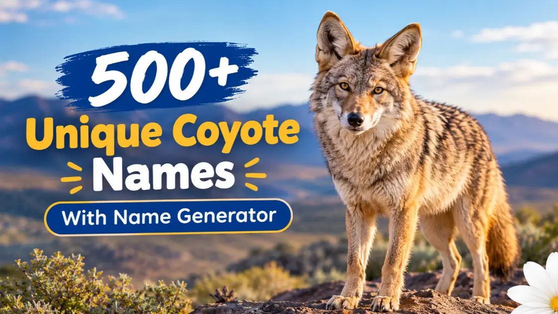 Coyote Names With Name Generator