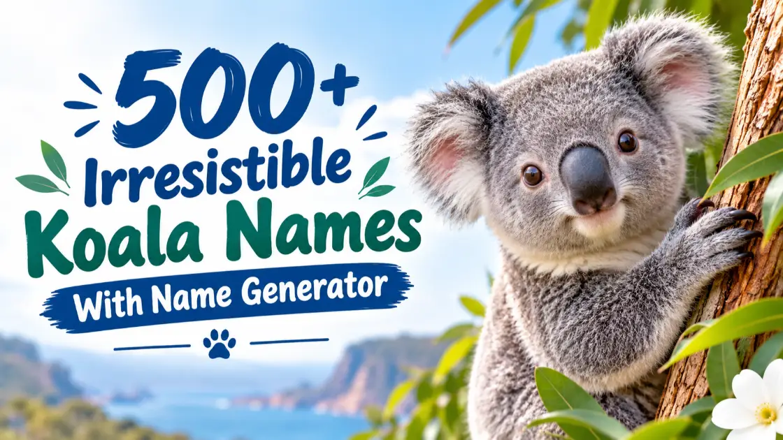 Koala Names With Name Generator