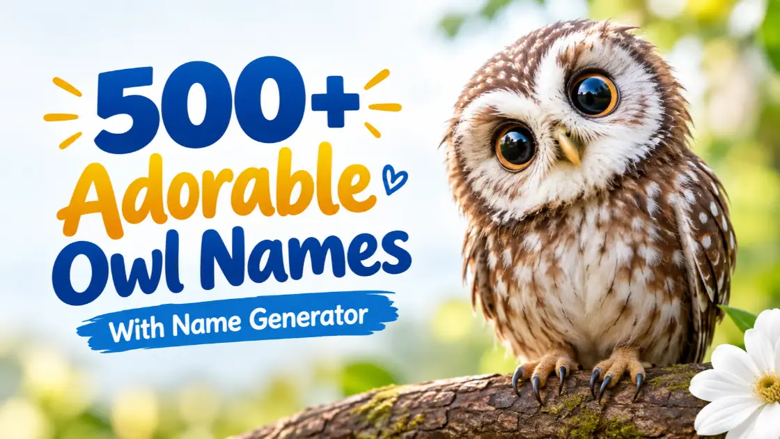 Owl Names With Name Generator