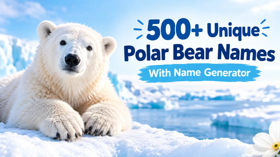 Polar Bear Names With Name Generator