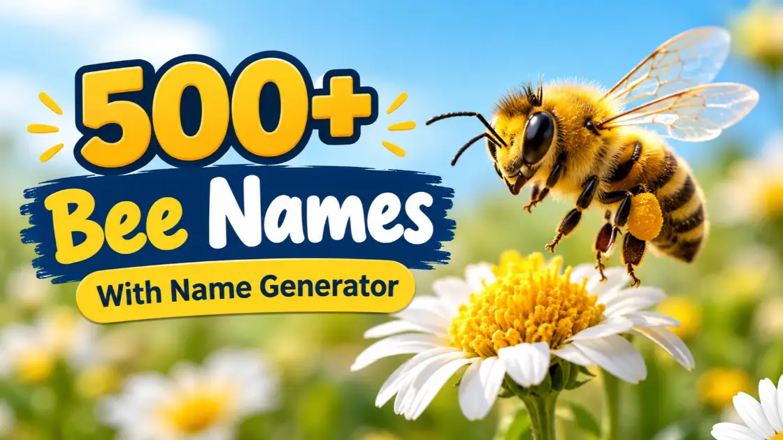 Bee Names With Name Generator