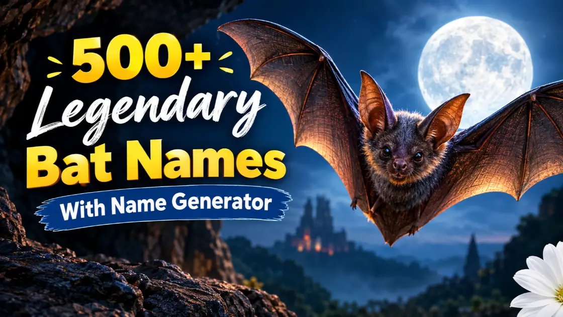 Bat Names With Name Generator