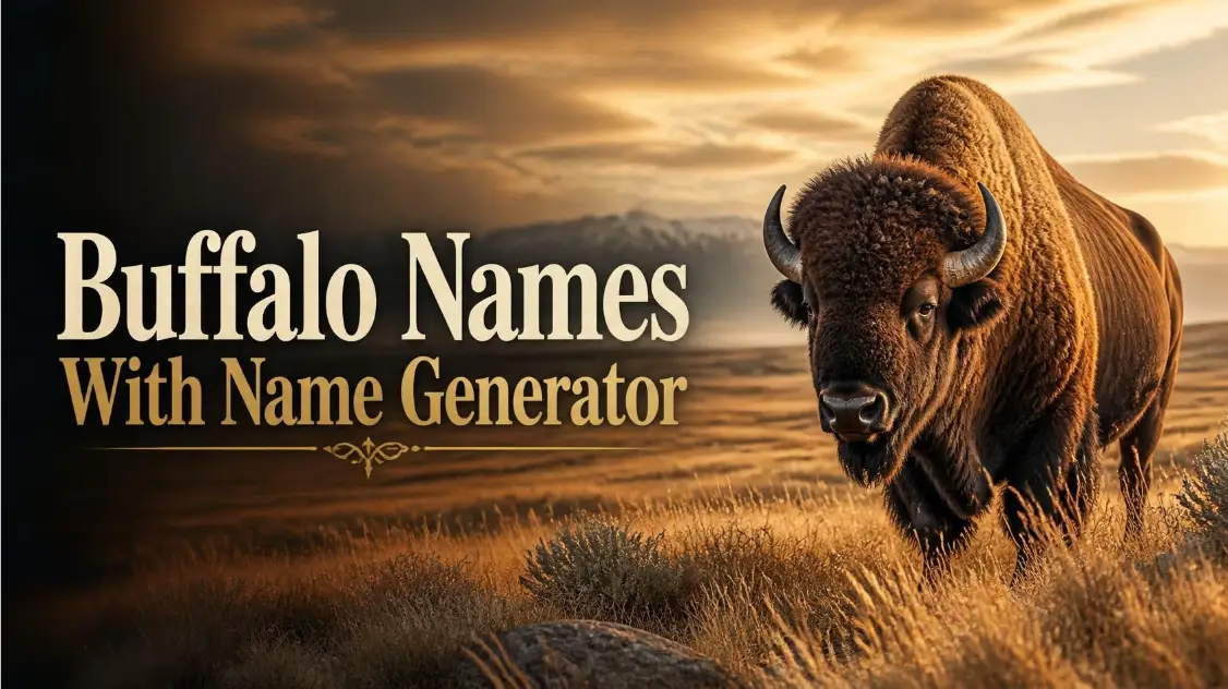 Buffalo Names With Name Generator