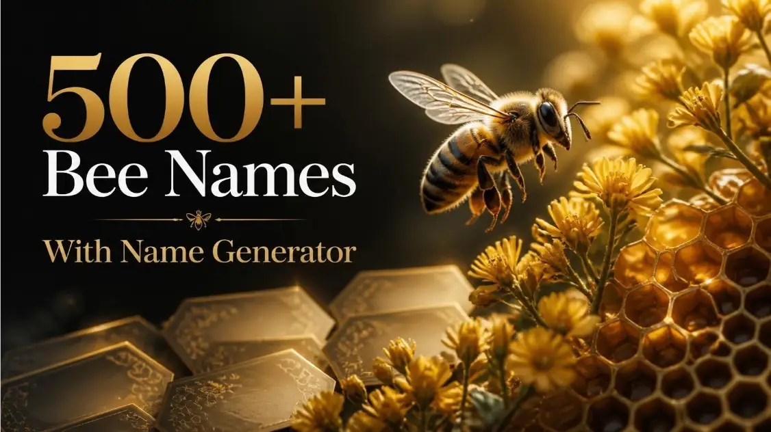 Bee Names With Name Generator