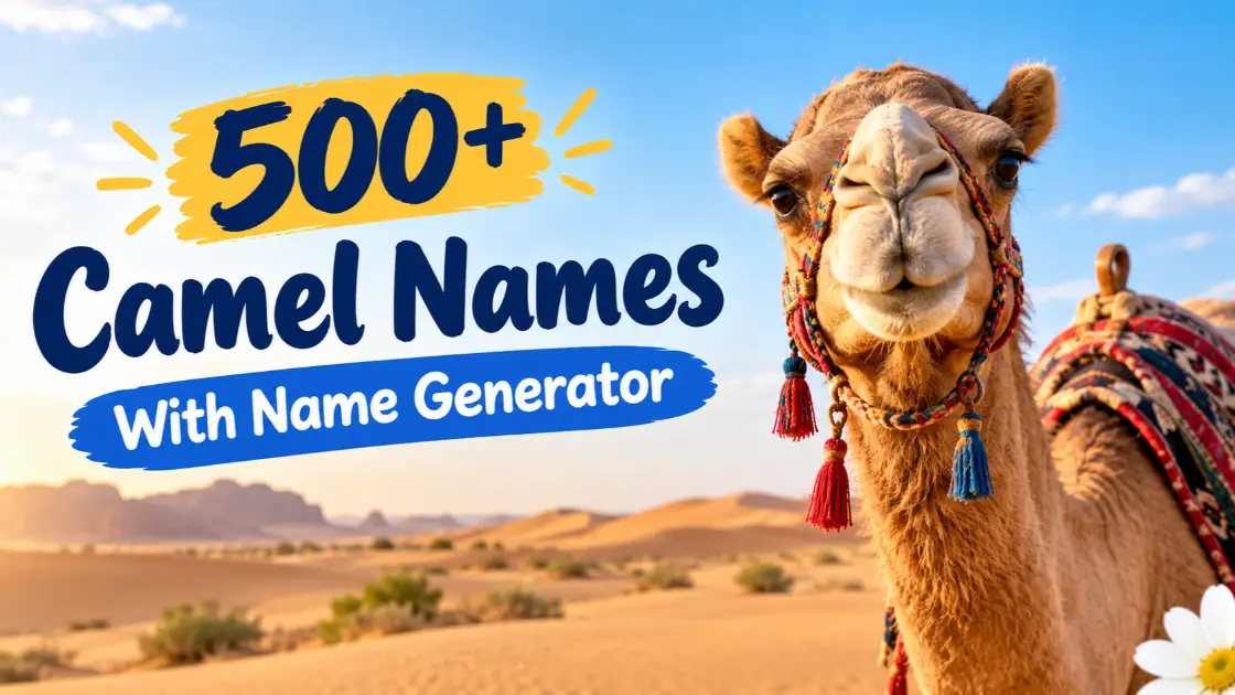 Camel Names With Name Generator