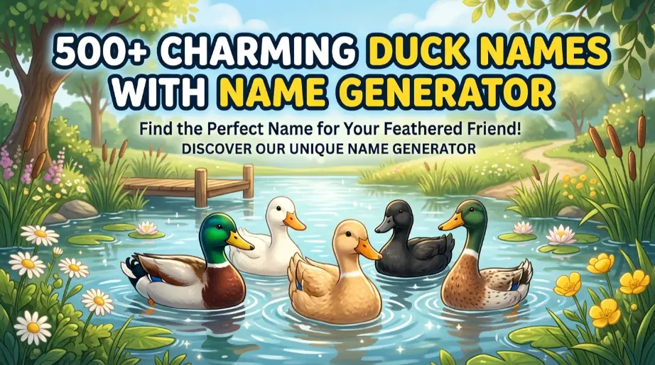 Duck Names With Name Generator
