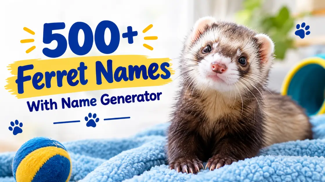 Ferret Names With Name Generator