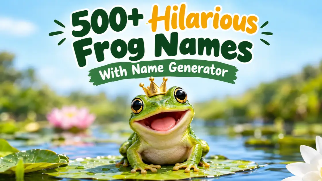 Frog Names With Name Generator