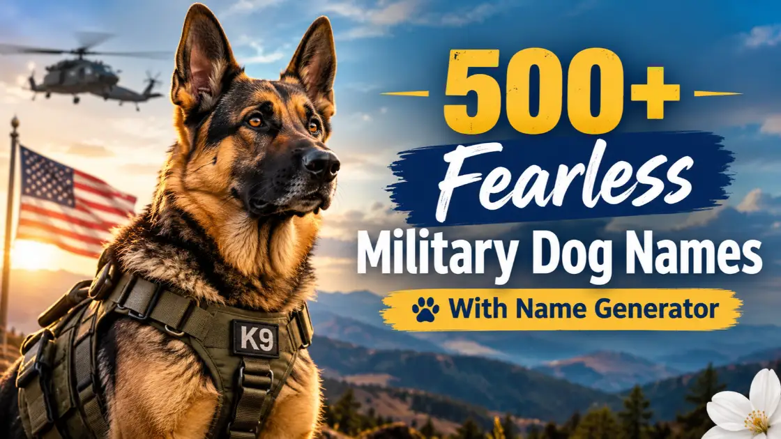 Military Dog Names with Names Generator