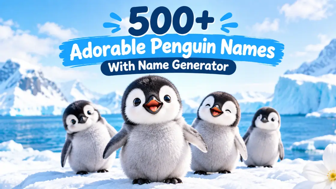 Penguin Names With Name Generator