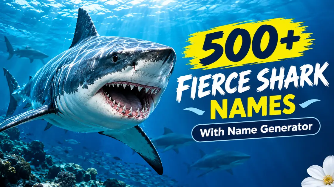 Shark Names With Name Generator