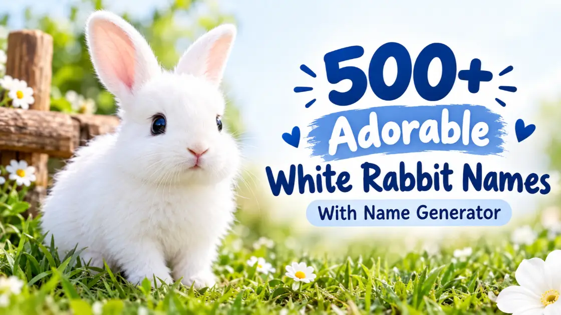 White Rabbit Names With Name Generator